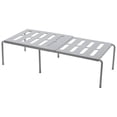 thumbnail image 1 of Estante de gabinete expandible, organizador de encimera, soporte de almacenamiento para armario, estante de especias, estante de almacenaje para cocina, gris, 1 of 5