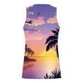 thumbnail image 3 of Njoeus Palm Tree Men's Tank Tops Summer Sleeveless Hawaiian Shirts for Men Big & Tall Shirts Novelty Graphic Tees Tanks S-4XL, 3 of 4