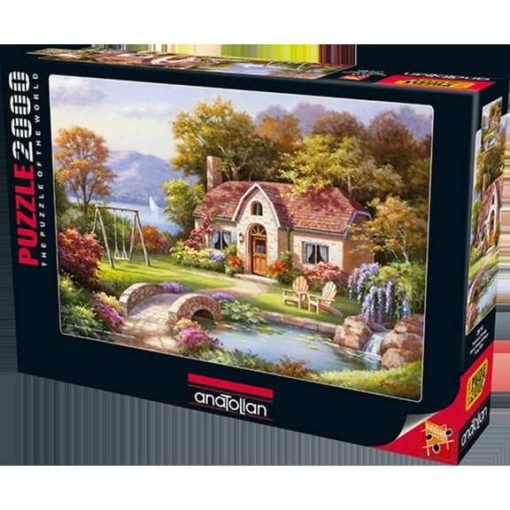 Anatolian Puzzle 2000 Piece - Stone Bridge Cottage