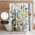 thumbnail image 7 of Americanflat 71" x 74" Shower Curtain, Spring Garden I by PI Creative Art, 7 of 7