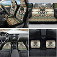 thumbnail image 2 of Yuyamidu Wolf Car Seat Cover Split Covers Western Aztec Car Carpet Mats Steering Wheel Cover Seatbelt Pads Auto Handbrake Cover Set Coasters Auto Decor Set of 15, 2 of 6