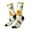 2 Black-2, variant on Sunny Yellow SunFlower Crew Socks for Men & Women, Breathable Casual Athletic Ankle Socks