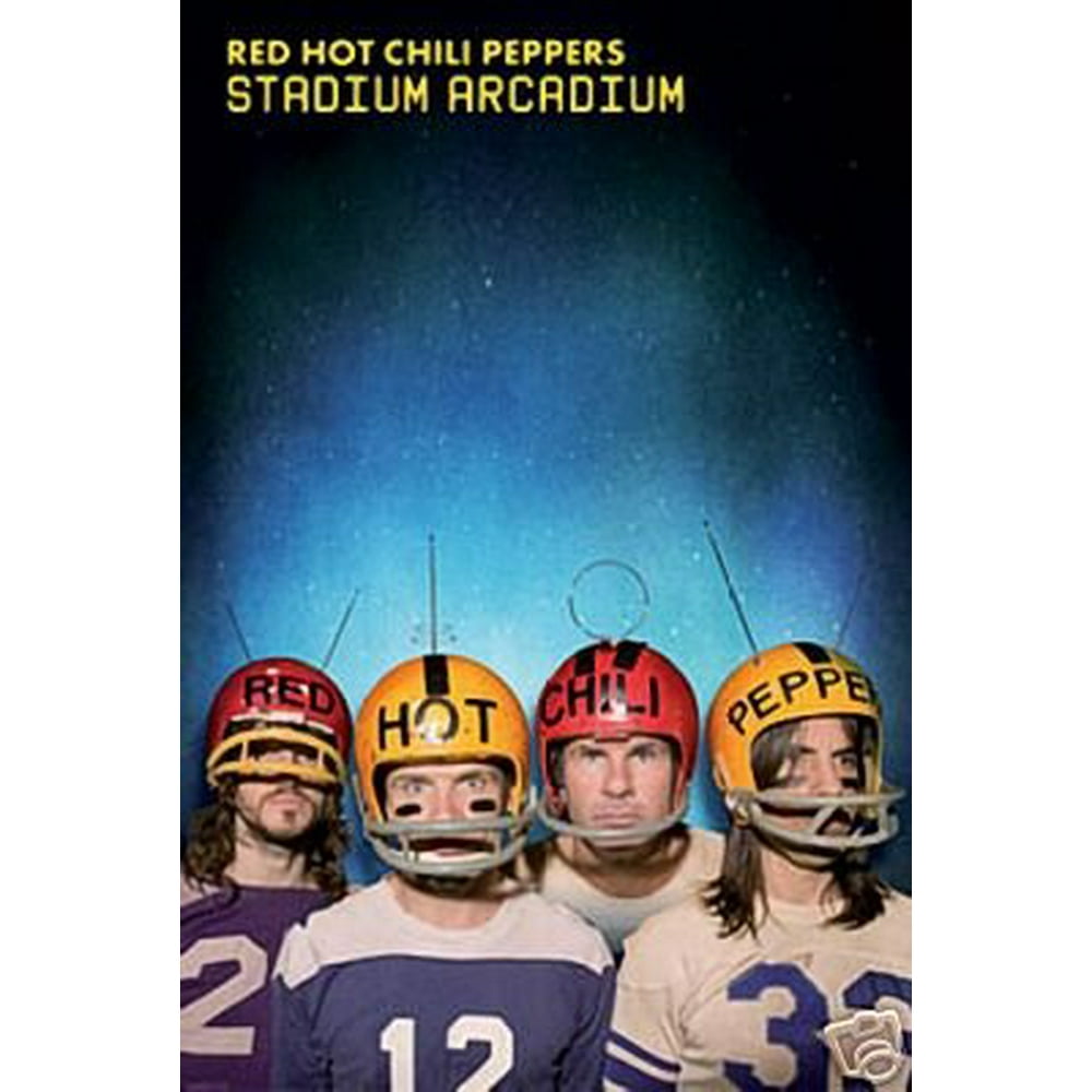 red hot chili peppers poster stadium arcadium new 24x36