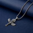 thumbnail image 3 of Vintage Ancient Egyptian Wing Goddess Necklace Jewelry Horus Ankh Pendant Suitable for Men s Amulet Accessories, 3 of 5
