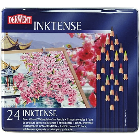 Derwent Inktense Pencils, 24/pkg