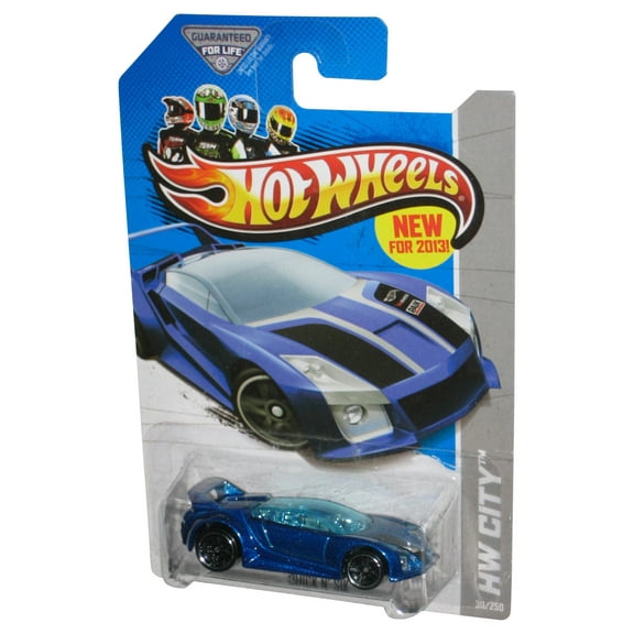 Hot Wheels HW City (2013) Blue Quick N' Sik Toy Car 30/250
