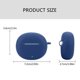 thumbnail image 3 of Case Cover Silicone Protective Skin for Earbuds X7 Earphones Charging Box Protective Earphone Case Cover sky blue, 3 of 4