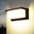 thumbnail image 2 of 6W LED Outdoor Porch Light Solar Light IP65 Waterproof Smart Light Control with Motion Sensor No Need to Drill Holes, 2 of 5