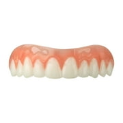 Instant Smile Comfort Fit Flex Teeth - Upper and Lower Matching Set, Bright White Shade!