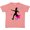 Mauve, variant on Inktastic Girl Playing Soccer Pink and Yellow Stars Girls Toddler T-Shirt