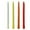 Multicolor, variant on Long Taper Candles for Weddings & Parties | Mixed Wax Candles (25cm/9.84") | Yellow, Orange, Multicolor Decorative Candles for Banquets & Holidays