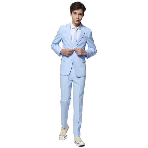 OppoSuits Teen Boys' Suits TEEN BOYS Cool Blue - US 10Y Blue