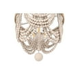 thumbnail image 6 of Living District Jolie 12 Inch Beaded Flush Mount In Antique White, 6 of 8