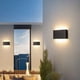 thumbnail image 1 of Aplique de Pared LED Lámpara de Pared Exterior Impermeable Lámparas de Pared para Interiores Accesorios de Iluminación Sala de Estar Dormitorio Pasillo Corrido Negro M, 1 of 10