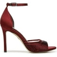 thumbnail image 2 of Sam Edelman Women's Krissa Heeled Sandal French Burgundy 10 Medium, 2 of 5