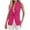 Watermelon Red, variant on MIASHUI Women's Fashion Solid Color Button Sleeveless Cardigan Jacket Crew Neck Lightweight Summer Coat Purple,S
