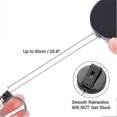 thumbnail image 4 of Retractable Badge Holder Reel, Durable Metal Retractable Keyring Keychain, Heavy Duty Zinc Alloy Badge Holder Lanyard Reel With Belt Clip Retractable, 4 of 5