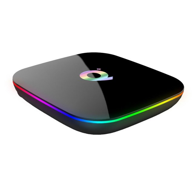 Matsuzay Quad Core Top Box 6k Set para Android 9.0 2 Receptor de televisión USB 4GB+64GB Sistemas de cine en casa