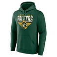 thumbnail image 2 of Men's Fanatics Green Green Bay Packers Geometric Chrome Pullover Hoodie, 2 of 3