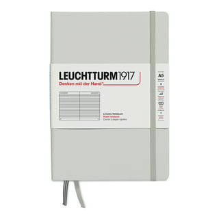 Leuchtturm Port Red Unlined Softcover Paperback Notebook