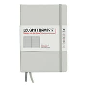 Leuchtturm1917 Ruled Hardbound Notebook - Light Grey, 5-3/4" x 8-1/4"