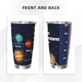 thumbnail image 3 of Zufioo Solar System Print 20OZ Stainless Steel Car Cup, Direct Drinking Mouth Straw Mouth Insulation Cup, Suitable for Outdoor, Office, Car-Straw Two-piece Set, 3 of 8