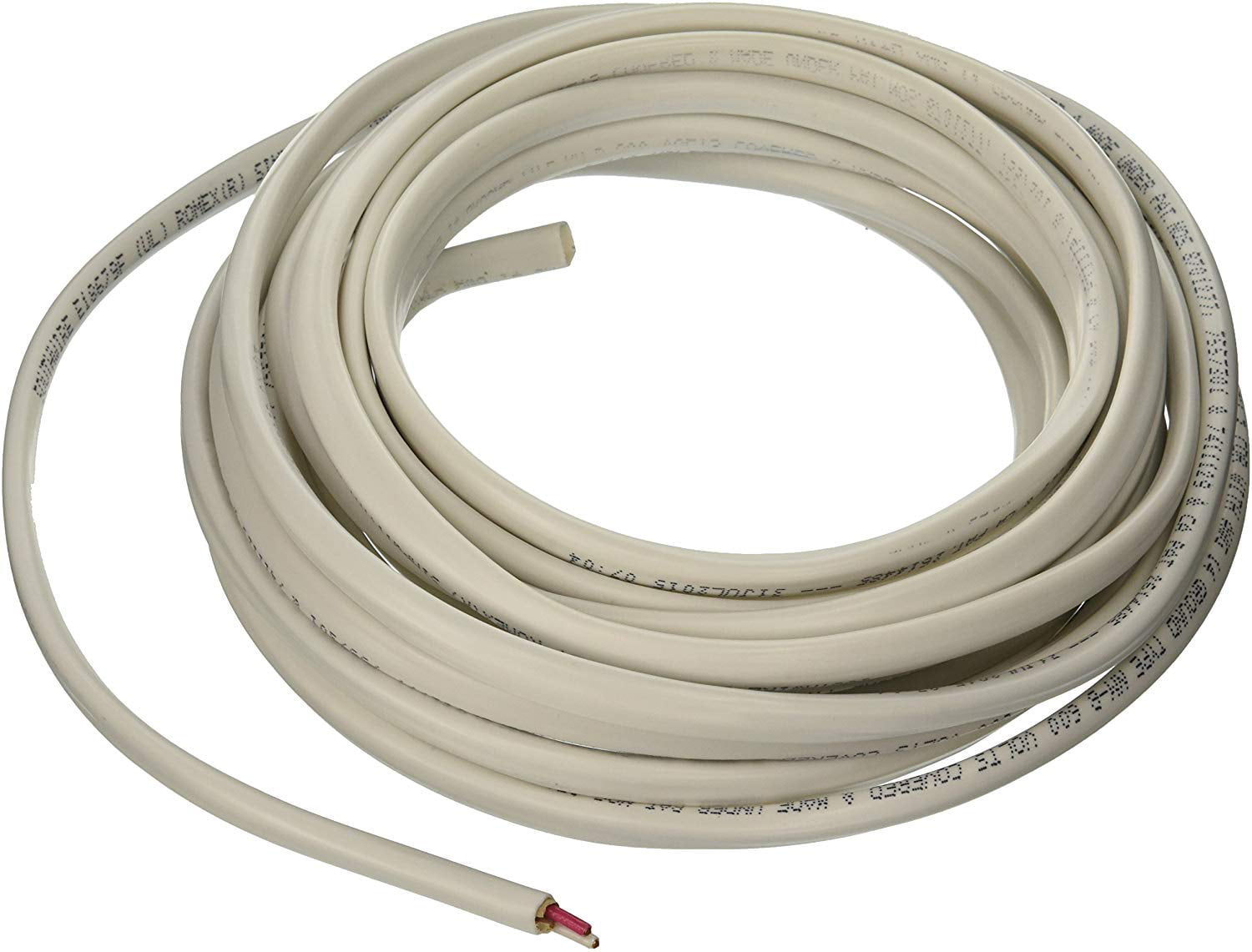 25m blanco negro liyz 2 x 0,14mm² cable galon zwillingslitze 2-valioso 25 metros 