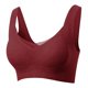 thumbnail image 3 of Sujetador fino sin costuras y con sujeción suave para mujer: sin aros, diseño para pechos grandes, copa semirrígida, estilo camiseta transpirable para mayor comodidad durante todo el día, 3 of 4