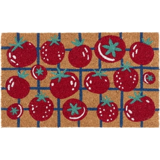 Mainstays Striped Chindi Layering Outdoor Doormat, 24