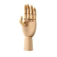 thumbnail image 4 of Abbracc Wooden Hand Mannequin Artist Manikin Hand Ornament, Multiple Uses, Movable Joint Small, 4 of 9