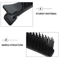 thumbnail image 3 of unbranded 2Ud Clips De Sección Para En Plástico Negro Con Multilayer Para Peinados Y, 3 of 8