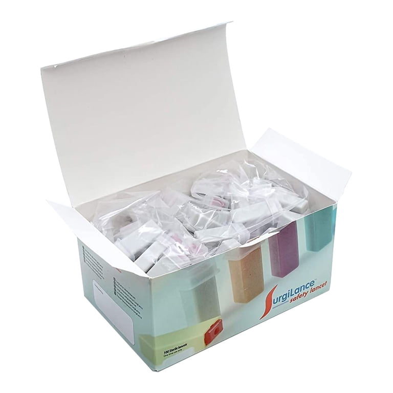 Surgilance Safety Safety Lancet Pressure 21 Gauge Needle 1.8 mm