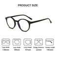 thumbnail image 4 of 4 Pairs Women Men Anti-Blue Light Reading Glasses Retro Round Readers, 4 of 5