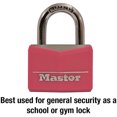 thumbnail image 2 of Master Lock 146D Covered Solid Body Padlock, 2 of 11