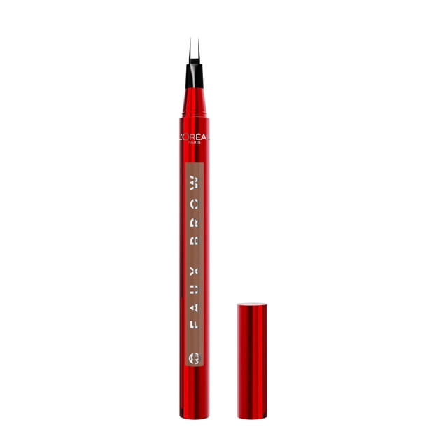 Bolígrafo de cejas L'Oreal Paris para cejas falsas, rubio parecido al pelo, 1,2 ml