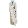 thumbnail image 2 of 4-Pack White Leatherette Value Series Necklace Display Stand with Easel/Jewelry Display Easel, 2 of 3