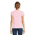 thumbnail image 3 of No Boundaries Scoop Neck Tee with Short Sleeves, 1 or 3-Pack, Women’s, 3 of 5