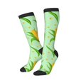 thumbnail image 2 of Bingfone Compression Socks for Women and Men Long Socks for Running Athletic Cycling Nurse-Corn 7, 2 of 8
