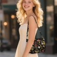 thumbnail image 3 of ZUXONGSY Mushroom Floral Print Shoulder Handbag for Women Lightweight Crossbody Purse Mini Satchel with Adjustable Wide Strap for Shopping Business, 3 of 7