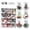 A, variant on Qonioi Plastic Christmas Ball Ornaments with Glitter, 12 Pcs 6CM Holiday Tree Baubles for Christmas Decor, Shiny Party Ball Decoration for Tree Mantel