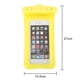 thumbnail image 3 of Funda impermeable para teléfono Bolsas para teléfono móvil con pantalla táctil subacuática (Amarillo) Likrtyny Para Estrenar, 3 of 4