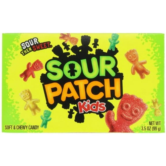 Sour Patch Kids Box, 3.5-Ounce Boxes (Pack Of 12)
