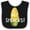Black and White, variant on Inktastic Aw, Shucks Corn on the Cob Humor Boys or Girls Baby Bib