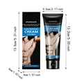 Men Hair Removal Cream Soothing Depilatory For Unwanted Male Hair