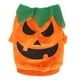 thumbnail image 1 of Camisa de Halloween para perro, linda calabaza fantasma, suave, elástica, ropa de cosplay para mascotas, para perros pequeños, medianos y gatos, naranja, L, 1 of 14