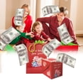 thumbnail image 2 of IROINID Christmas Decorations Outdoor Indoor,Christmas Decorations For Home,Christmas Decorations For Tree,Surprise Box Gift Box Creating Most Surprising Gift Red Envelope Bouncing Romantic Gift Box, 2 of 7