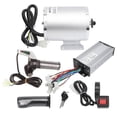 thumbnail image 2 of Motor Controller With 3 Speed Switch, Twist Throttle Gear Switch Kit Brushless DC Motor Plastic Stable Performance  For Scooter For Electric Bike, 2 of 8