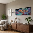 thumbnail image 2 of Large Tree of Life Canvas Wall Art, Abstract Canvas Prints Fantasy Landscape Paintings, Oversized Nature Pictures Artwork for Modern Home Decoration, 2 of 7