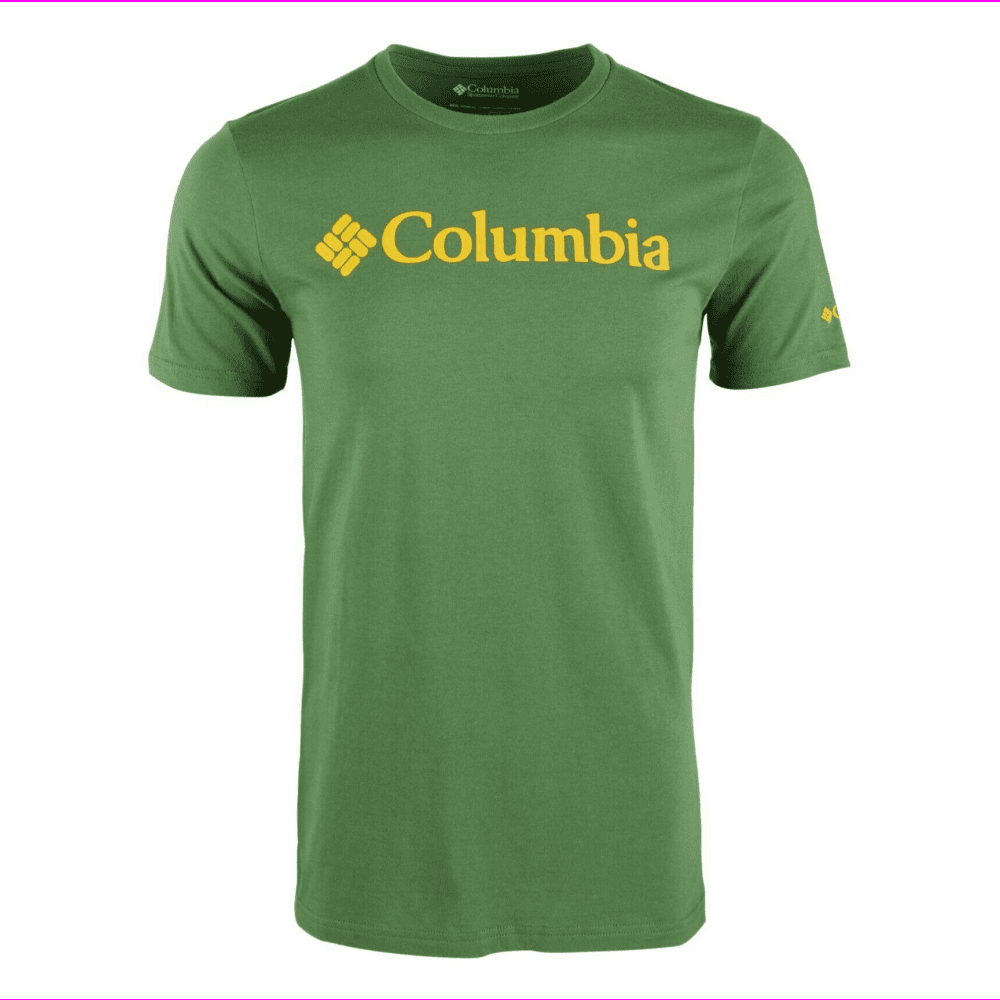 Columbia Columbia Men's Fundamentals Logo Graphic TShirt Dark