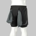 thumbnail image 2 of Pantalones cortos de running 2 en 1 para hombre, secado rápido, transpirables, activos Arsuxeo Pantalones cortos deportivos, 2 of 7